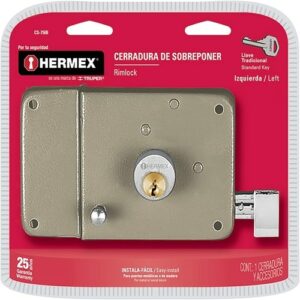 CS-75IB  CERR.DE SOBREP.750 INSTALA-FACIL IZQ.BLI  HERMEX BLISTER
