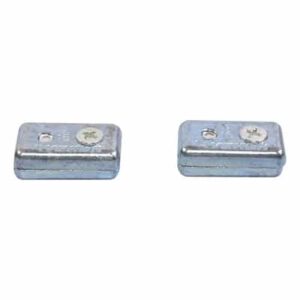 JGO 2 PZAS ABRAZADERA PARA CABLE DE ACERO 3/16  8031