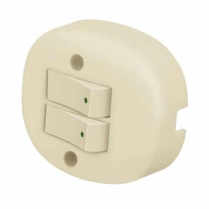 APSO-D APAGADOR DE SOBREPONER DOBLE TENSION 127V 10A  TIPO TORTUGA  =VOLTECK MASTERF5 ANAQ