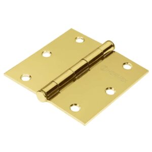 BC-301PP BISAGRA ACERO LATONADO CABEZA PLANA A GRANEL CAJA HERMEX