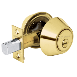 CERO-12  CERROJO DE SEG.DOBLE CILINDRO LATON BRIL   BLISTER HERMEX
