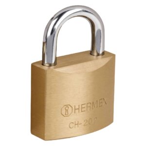CHB-20P CANDADO DE HIERRO 20MM EN BLISTER HERMEX