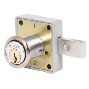 CM-26C CERRADURA PARA MUEBLE MODELO 26 CROMO  BLISTER HERMEX