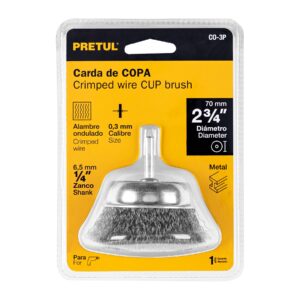 CO-3P CARDA CON ZANCO 1/4" PARA TALADRO TRUPER - Imagen 2