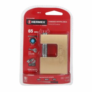 COR-65  CANDADO PARA CORTINA 2.5ANTIPALANCA LAT  BLISTER HERMEX - Imagen 3