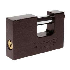 COR-80HP CANDADO ANTIPALANCA, 80 MM, CUERPO DE HIERRO,  BASIC BLISTER HERMEX