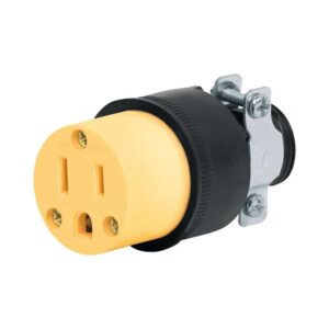 COR-A CONTACTO REFORZADO ATERRIZADO 15 A  125 V AMA/NGO =VOLTECK  ANAQ