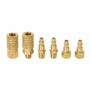 CORAL-6, JGO. 4 CONECTORES Y 2 COPLES P/COMPRESOR (BL. C/6 PZS.) TRUPER