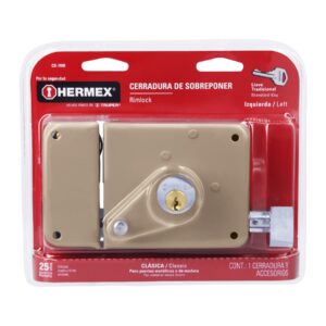 CS-70IB  CERR.DE SOBREPONER 750 CLASICA IZQ.BLIST HERMEX - Imagen 4