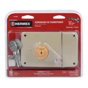 CS-80DB  CERR.DE SOBREP.760 TETRA CLAS.DERCH. BLISTER HERMEX - Imagen 4