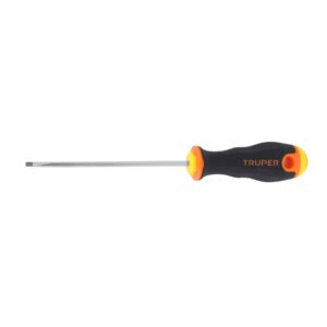 DG-1/8X4B , DESARMADOR CABINET 1/8X4 MANGO BICOLOR TRUPER