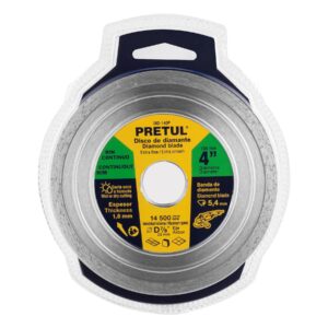 DID-140P DISCO DE DIAMANTE RIN CONTINUO 4" CENTRO 7/8 PRETUL - Imagen 3