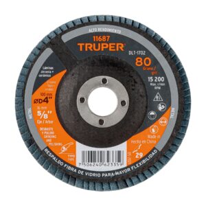 DLT-1702 DISCO LAMINADO DIAMANTE 4" CENTRO 5/8"  TRUPER