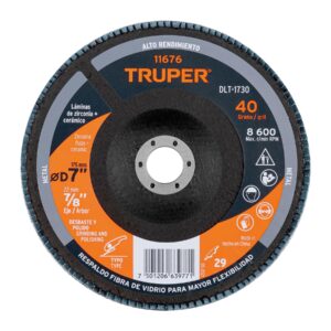 DLT-1730, DISCO LAMINADO DIAMANTE 7" CENTRO 7/8 TRUPER