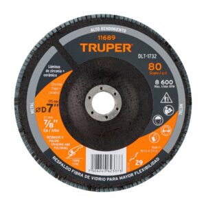 DLT-1732 DISCO LAMINADO DIAMANTE 7" CENTRO 7/8"  TRUPER
