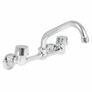AQF-92 = F-409 MEZCLADORA DE 8" PARA FREGADERO A LA PARED AQUA  FOSET