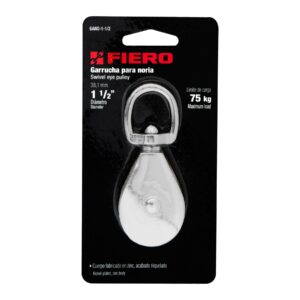 GANO-1 1/2 , GARRUCHA PARA NORIA DE 1-1/2" DIAM. 75 KG FIERO - Imagen 2