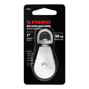 GANO-1 , GARRUCHA PARA NORIA DE 1" DIAM. 50 KG  FIERO - Imagen 2