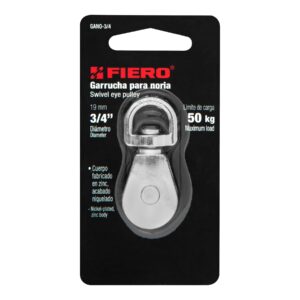 GANO-3/4 , GARRUCHA PARA NORIA DE 3/4" DIAM. 40 KG FIERO - Imagen 2