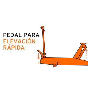 GAPRO-5 GATO HIDRAULICO 5 TON. PROFESIONAL TRUPER - Imagen 2