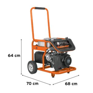 GEN-45X GENERADOR ELÉCTRICO A GASOLINA PORTATIL 4500 WA TRUPER - Imagen 3