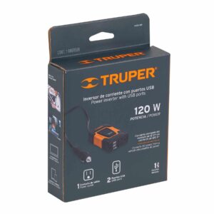 INCO-100 INVERSOR DE CORRIENTE 100WSERIAL #100617601-100618152 TRUPER - Imagen 3