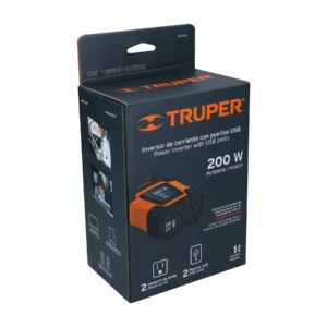 INCO-200 INVERSOR DE CORRIENTE 200WSERIAL # 100729703-100730110 TRUPER - Imagen 3