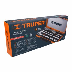JD-1/2X19P , JGO DE DADOS  CUADRO 1/2 19 PZAS STD TRUPER - Imagen 3