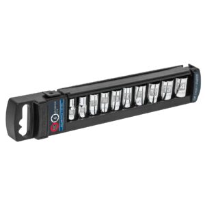 JD-1/4X10M,JUEGOS DE 10 DADOS 1/4" STD Y MM  TRUPER