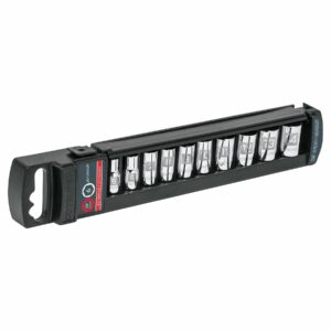 JD-1/4X10P,JUEGOS DE 10 DADOS 1/4" STD Y MM TRUPER