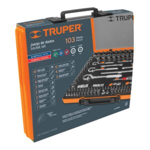 JD-103MP JUEGOS DE 103 DADOS MIXTO 1/4", 3/8" Y 1/2" TRUPER - Imagen 3