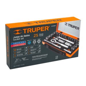 JD-3/8X26MP , JGO DE DADOS STD/MM CUADRO 3/8 26 PZAS TRUPER - Imagen 3