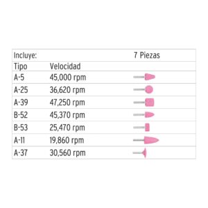 JPM-7 JUEGO PIEDRAS PARA MONTAR, 7 PIEZAS TRUPER - Imagen 2