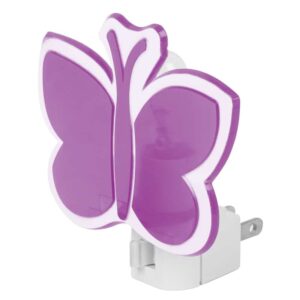 LUZ-12, LUZ DE NOCHE CON INTERRUPTOR FIG. MARIPOSA   VOLTECK