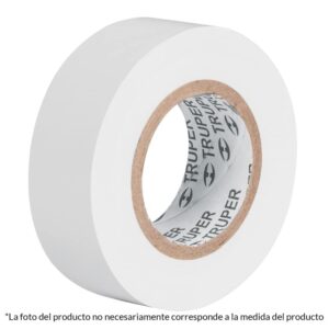M-33B , CINTA D/AISLAR BLANCA 19MM X 18 M ENCOGI  TRUPER   MASTERF5