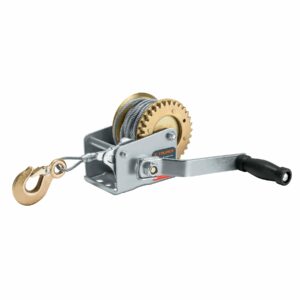 MAW-27C, MALACATE DE MANIVELA CON CABLE 270 KGS,  TRUPER