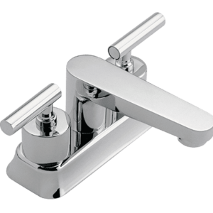 ME4-SP-01 MEZCLADORA  P/LAVABO 4" S/CONTRA SPACIO CROMO PROYECTA