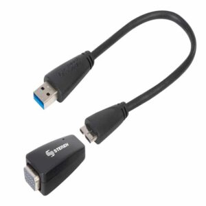 COM-472 ADAPTADOR DE USB 3.0 A VGA STEREN