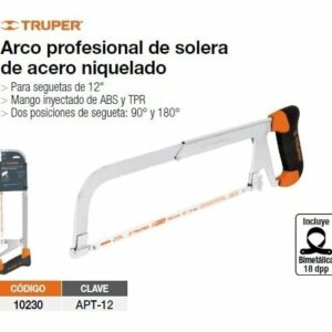 APT-12 , ARCO DE SOLERA PARA SEGUETA 12 PROF TRUPER
