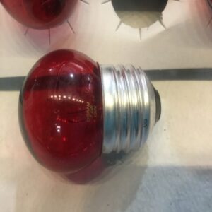 FOCO 7WTS (BOLA) ROJO (S11) OSRAM 81836-24-