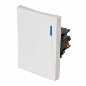 APSE3-EEB  APAGADOR 3 VIA 3 MODULO BLANCO LINEA ESPAÑOLA  VOLTECK