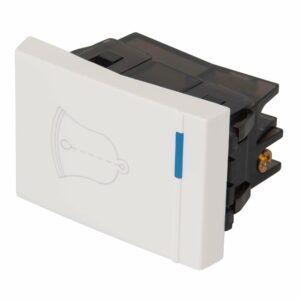 APTI15-EB  INTERRUPTOR TIMBRE 1.5 MODULO BLANCO LINEA ESPAÑOLA  VOLTECK
