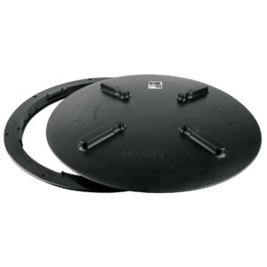 ATIN-002 TAPA DE TINACO CON ARILLO 18" (46 CM) CIERRE 1/4 VUELTA  FOSET