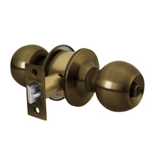 BAL-LA-RPB CERRADURA POMO PARA RECAMARA LATON ANTIGUO BLISTER HERMEX