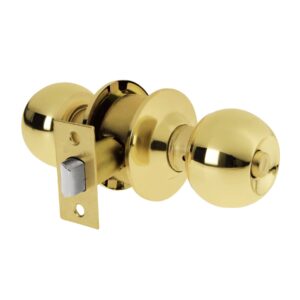 BAL-LB-BPB CERRADURA POMO PARA BAÑO LATON B.  BLISTER HERMEX