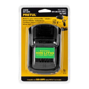 BAT-20PR BATERIA LITIO PARA ROTI-20P  20V 4 HR CARGA PRETUL - Imagen 2
