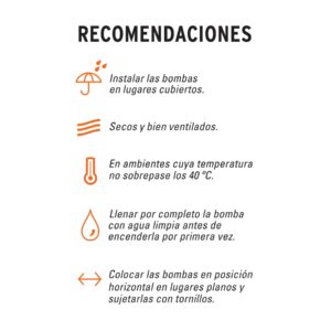 BOAP-1/2F , BOMBA PARA AGUA PERIFERICA 1/2HP ALT MAX 20MTS TRUPER IVA 0% IVA 0% - Imagen 2