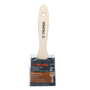 BRT-2C BROCHA 2 MGO/MADERA PELO DE CAMELLO TRUPER - Imagen 2