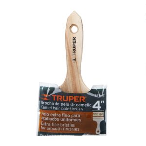 BRT-4C BROCHA 4 MGO/MADERA PELO DE CAMELLO TRUPER - Imagen 2