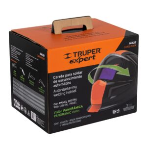 CAREL-913DX CARETA PROFESIONAL OSCURECIMIENTO AUT. PANEL DIGITAL P/SOLDAR  TRUPER ………….XPERT - Imagen 2